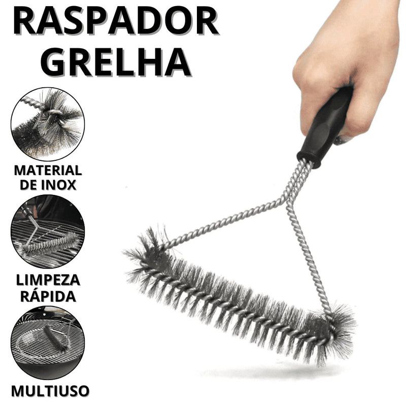 Escova Limpa Grelha Barbecue Clean