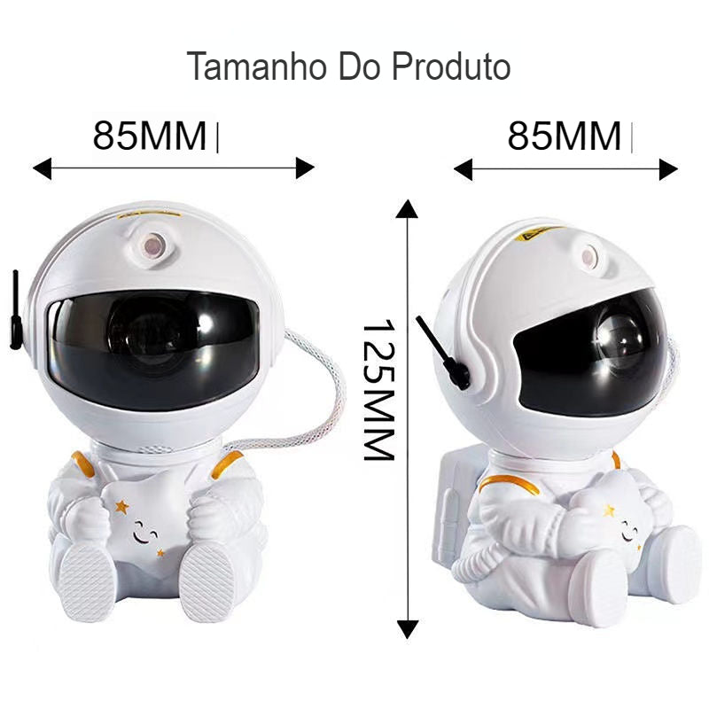 Astronauta Projetor da Galáxia com bluetooth